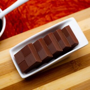 Brown plain chocolate